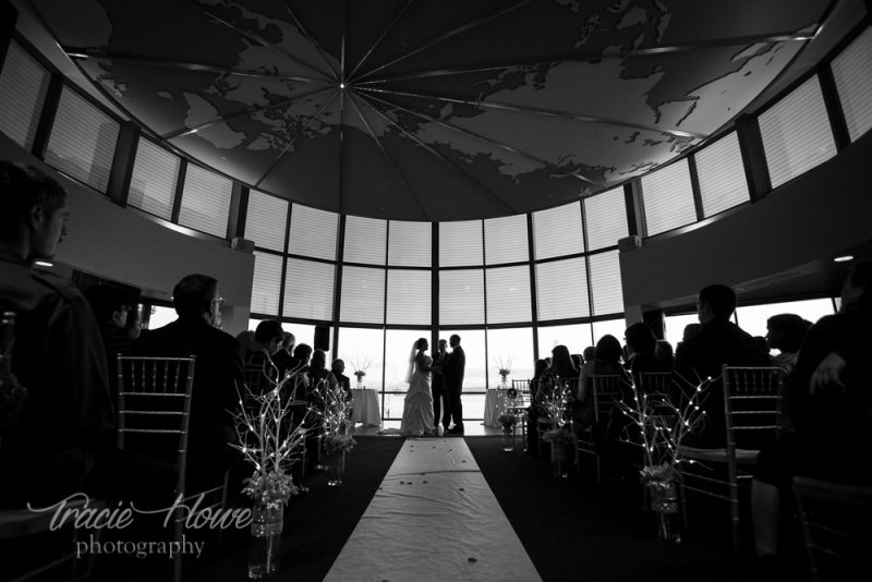 Seattle World Trade Center wedding photography