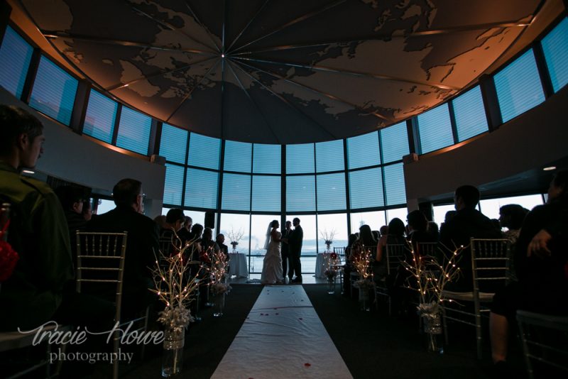 Seattle World Trade Center wedding photography