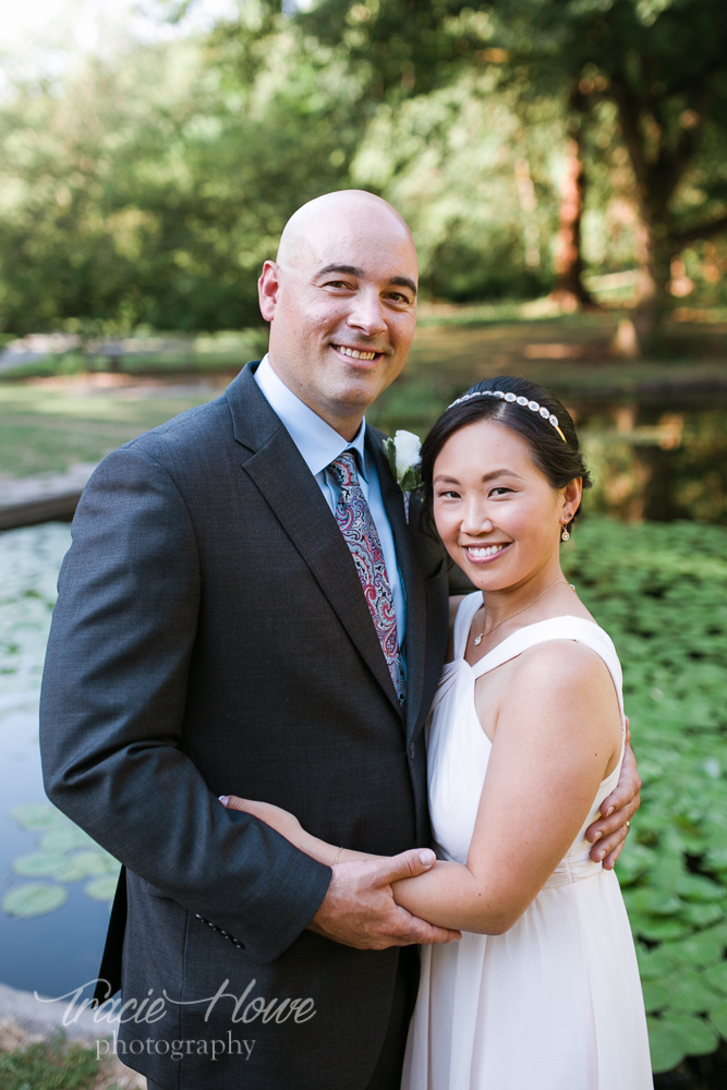 Seattle Arboretum wedding photo