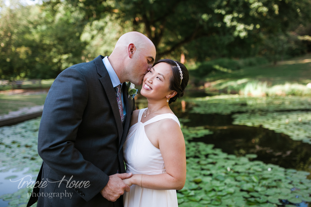 Seattle Arboretum wedding photo
