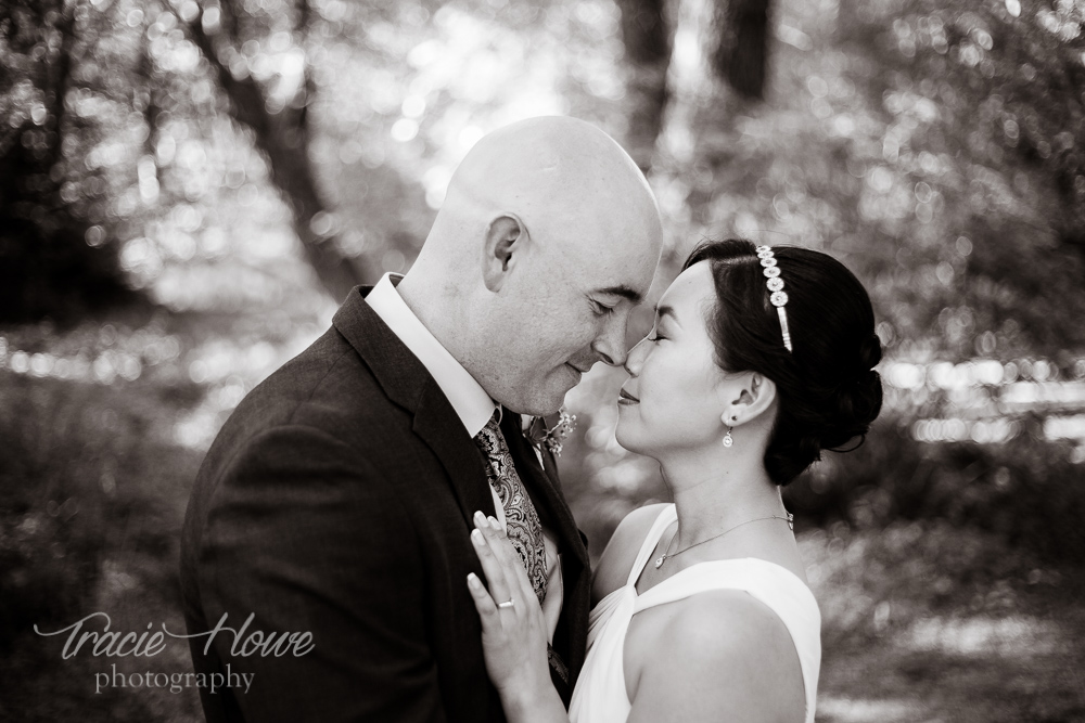 Seattle Arboretum wedding photo