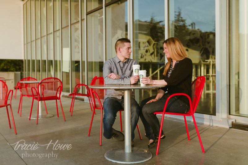 Seattle Olympic Sculpture Park engagement session