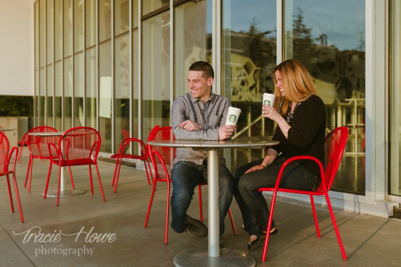 Seattle Olympic Sculpture Park engagement session