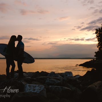 Olympic Sculpture Park engagement Seattle