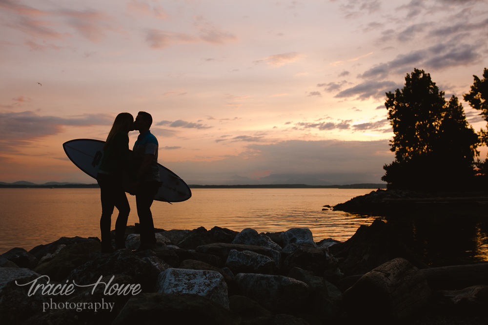 Olympic Sculpture Park engagement Seattle 