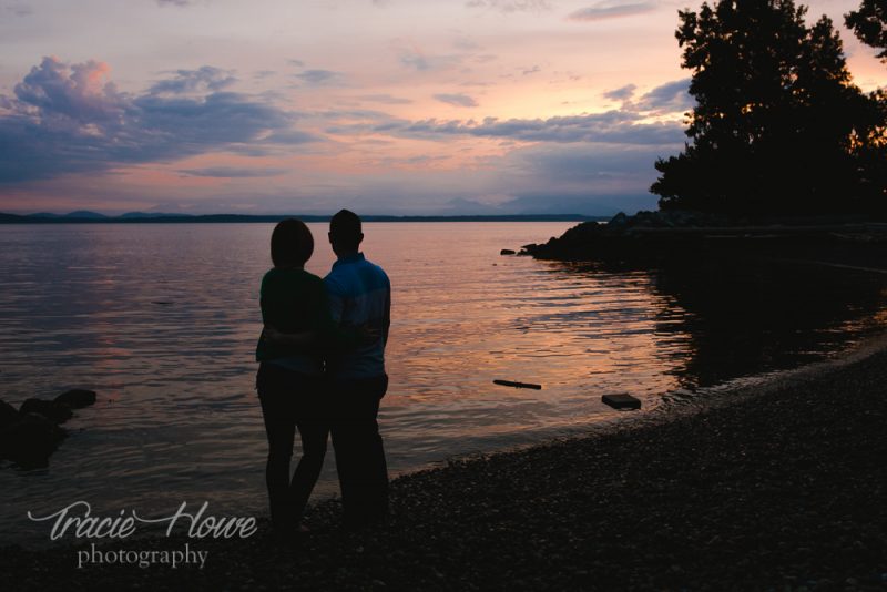 Olympic Sculpture Park engagement Seattle