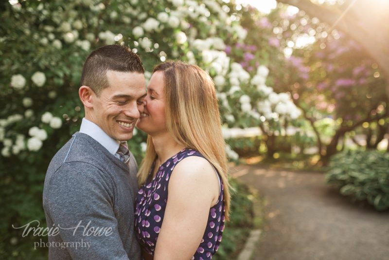 Seattle engagement Parsons Gardens