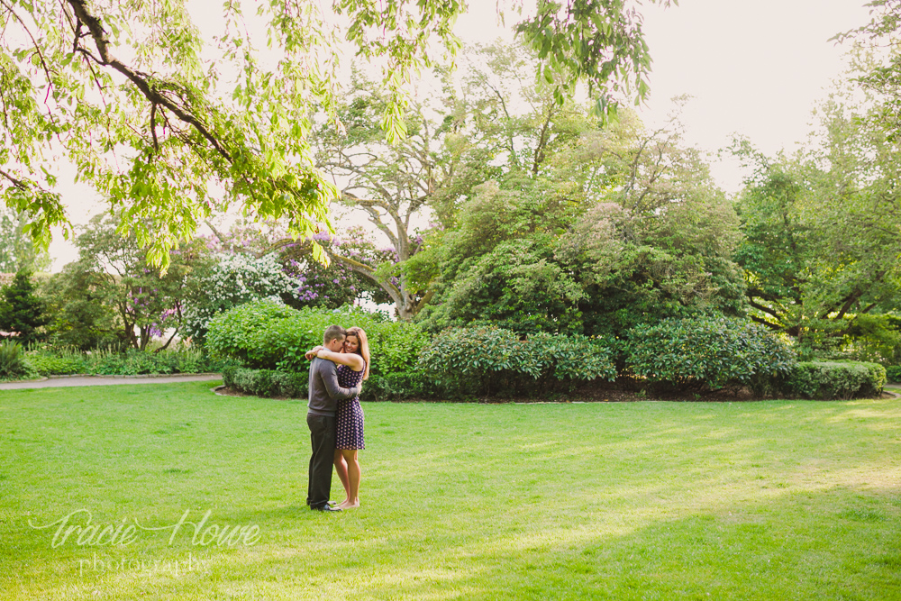 Seattle engagement Parsons Gardens