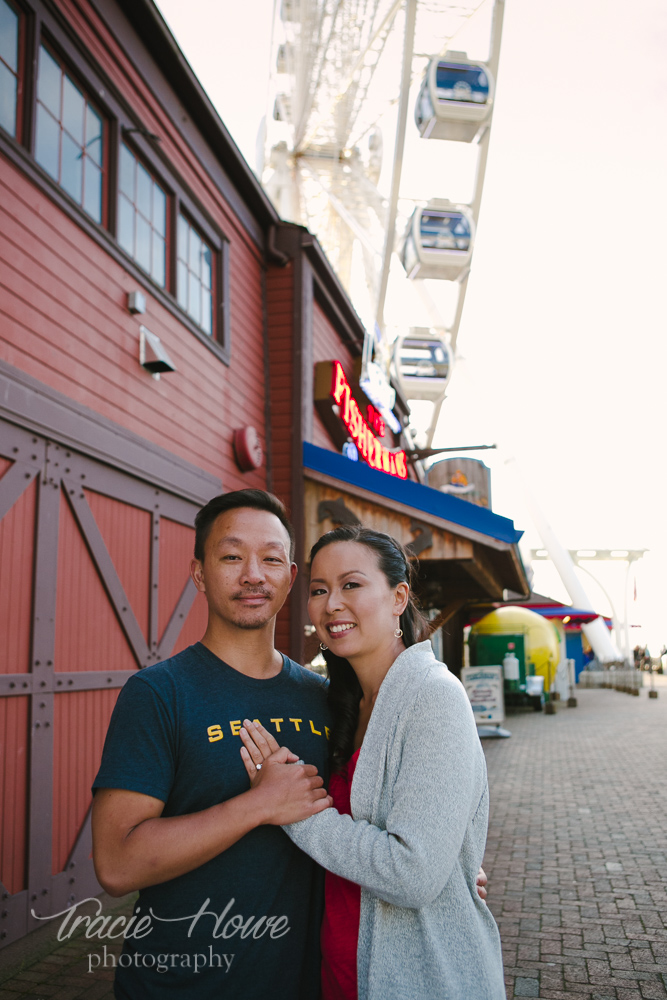 Fun Seattle engagement