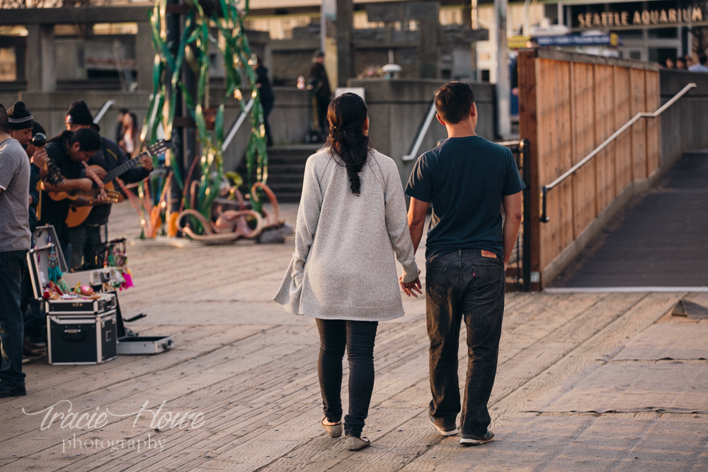 Fun Seattle engagement