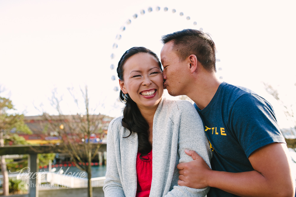 Fun Seattle engagement