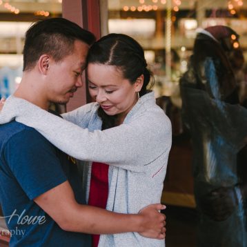 Seattle Waterfront engagement shoot