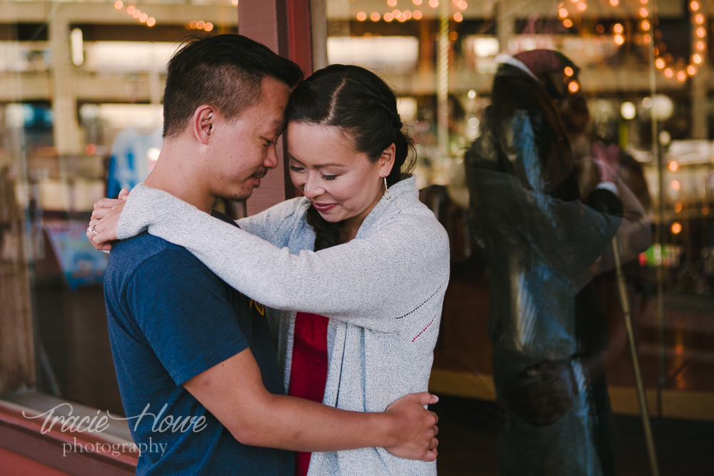 Seattle Waterfront engagement shoot