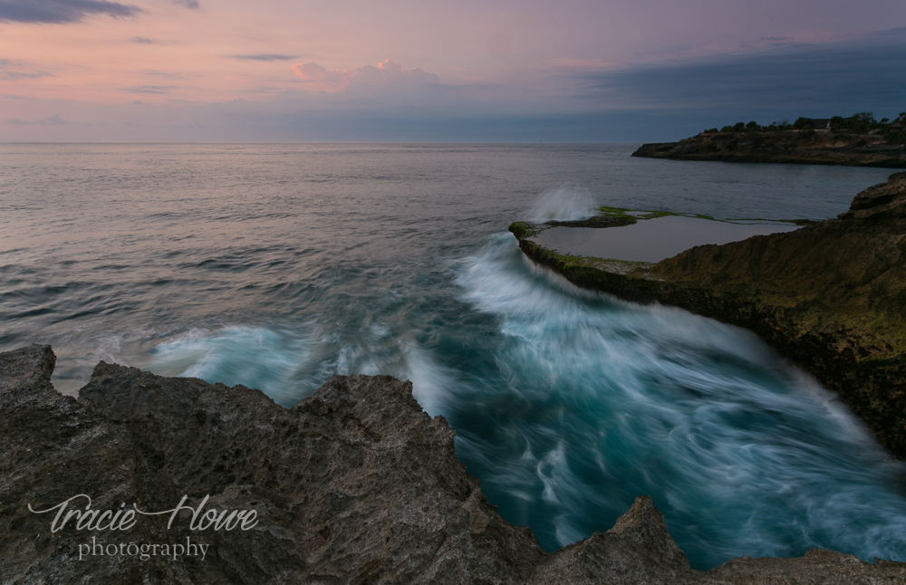 One of my favorite discoveries in Indonesia was this rocky cliffside viewpoint in Nusa Lembongan.