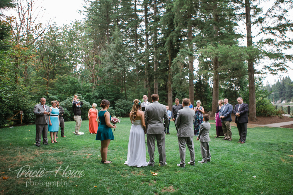 I loved the set up of this non-traditional elopement ceremony.