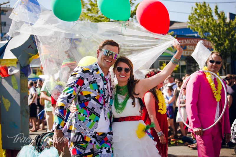 Fun Seattle wedding photographer