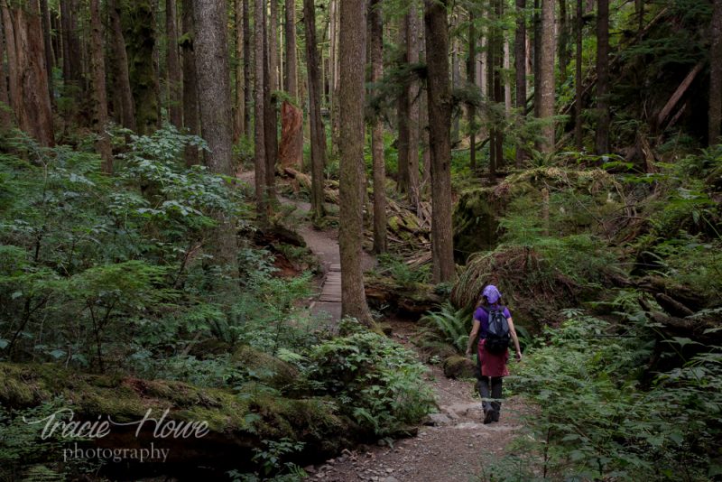self-portrait of hiker