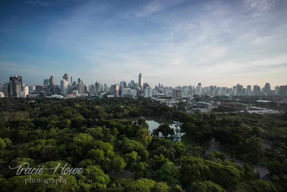 Sofitel So Bangkok view over Lumpini Park and the city of Bangkok. http://tracietravels.com/2015/10/sofitel-so-bangkok-a-luxurious-welcome-back-to-bangkok/