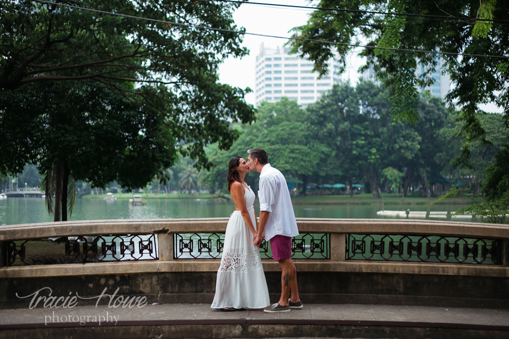 Lumpini Park wedding photo styled shoot in Thailand