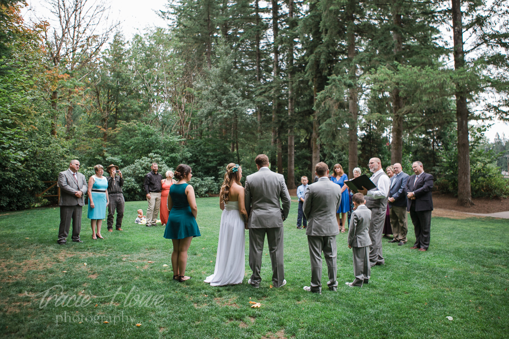 Snoqualmie Falls elopement photography