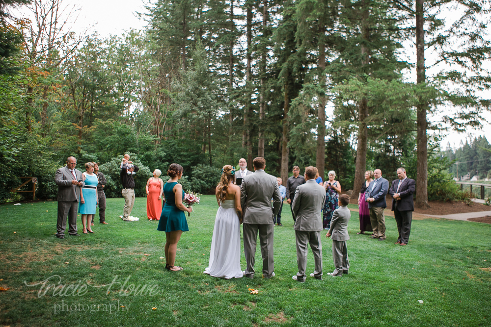 Snoqualmie Falls elopement