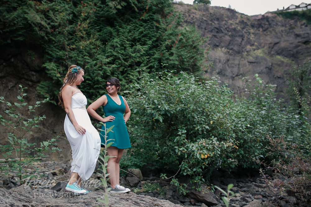 Snoqualmie Falls wedding