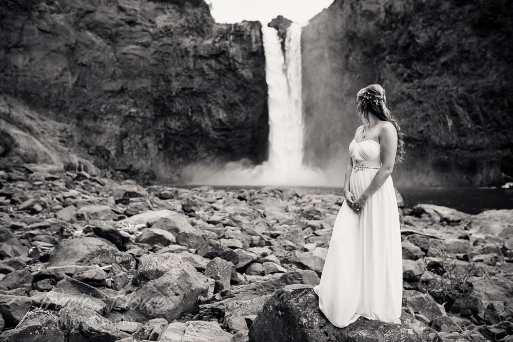 Snoqualmie Falls elopement
