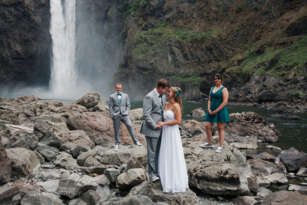 Snoqualmie Falls elopement