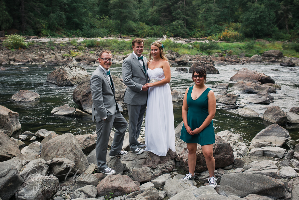 Snoqualmie Falls elopement