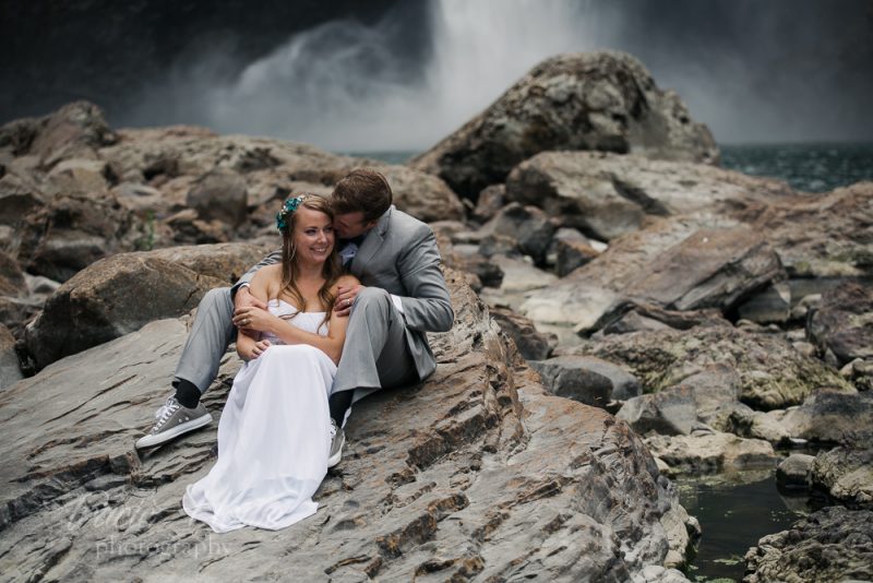 Snoqualmie Falls elopement