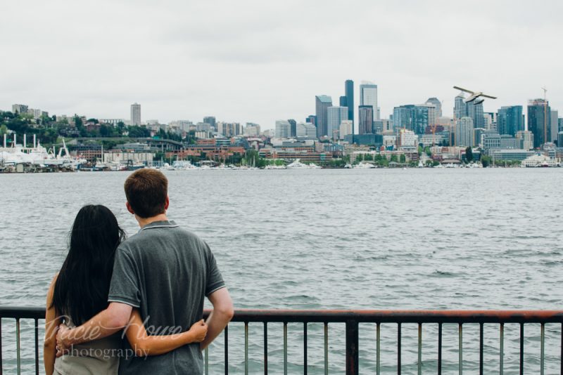 Gas Works park engagement photography