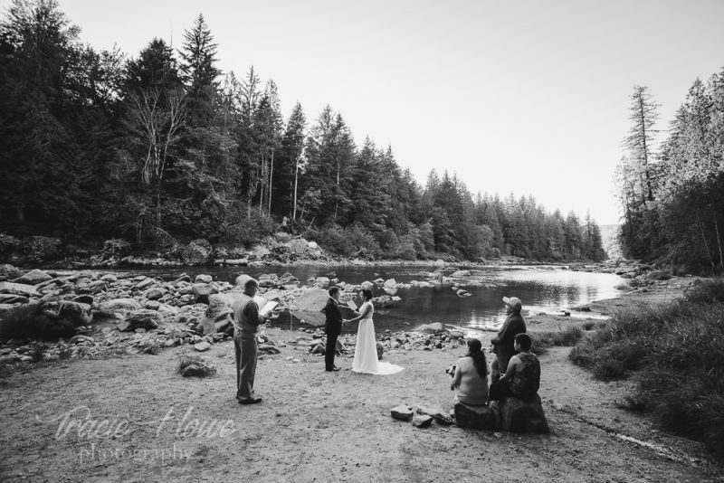 Snoqualmie Falls elopement