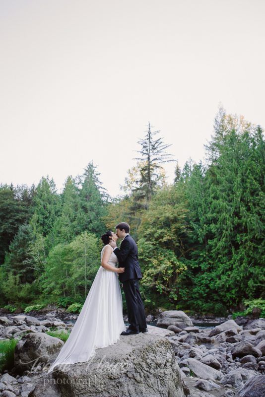 Snoqualmie Falls elopement