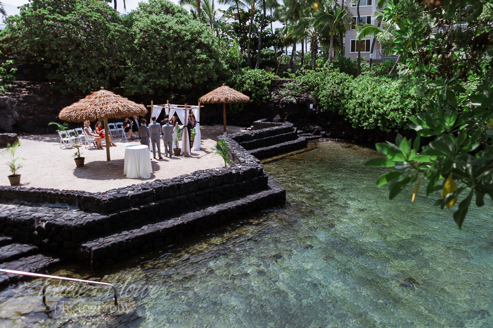 Hawaii Royal Kona resort wedding photography