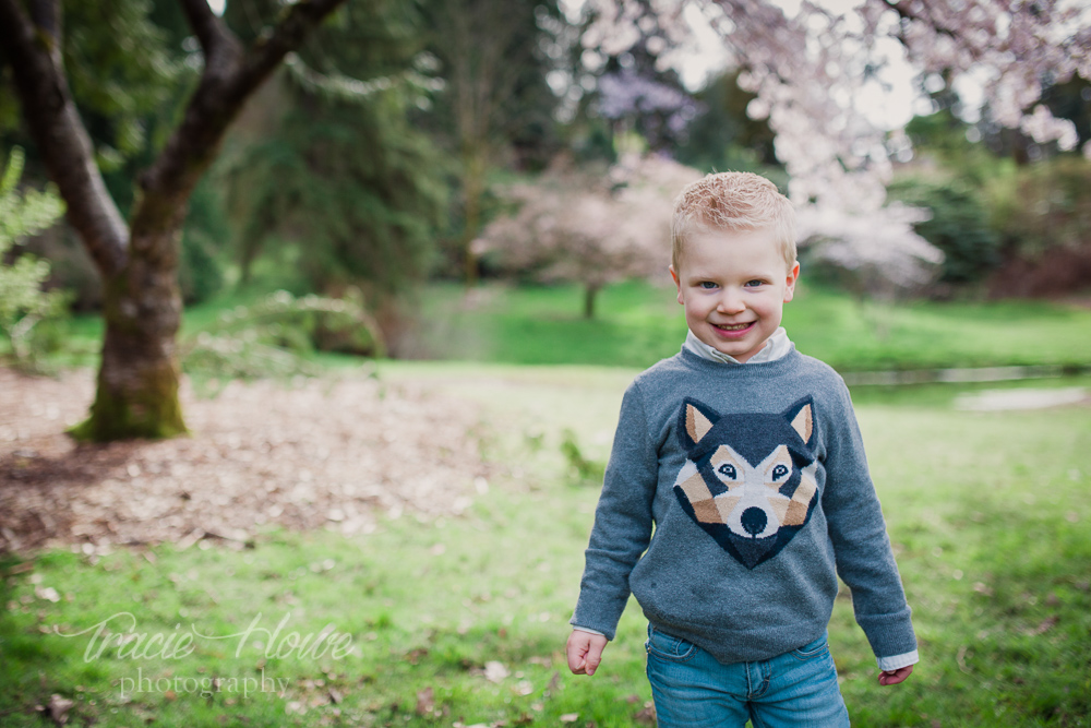 Seattle Arboretum family photography