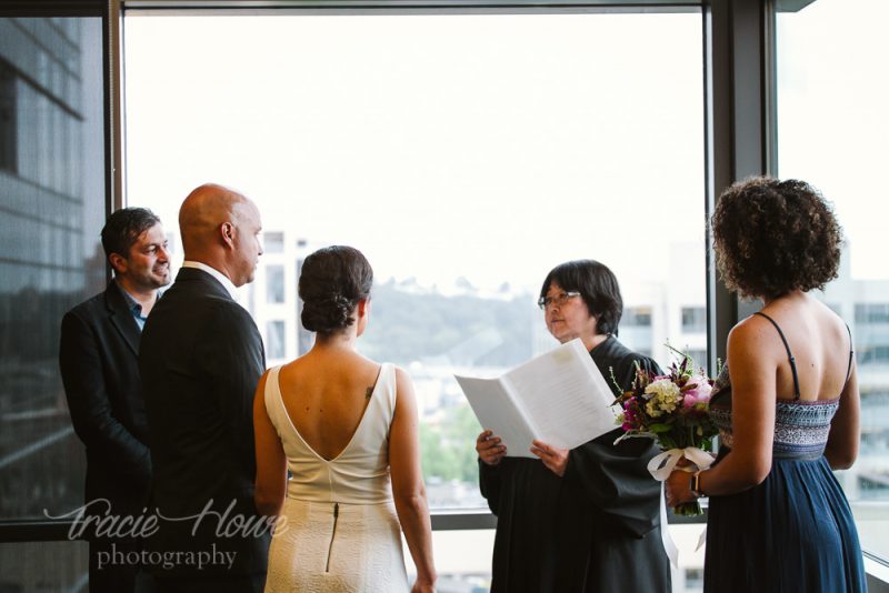 Seattle Municipal Courthouse wedding