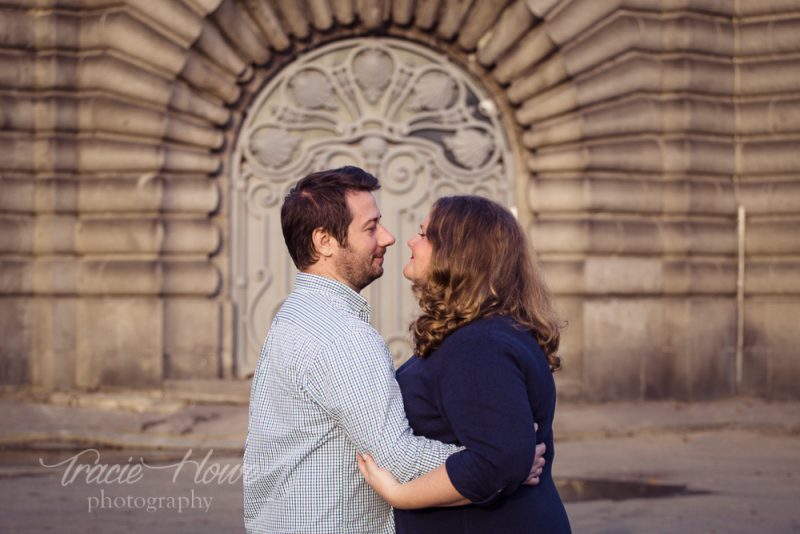 Pont Alexandre III pre-wedding shoot