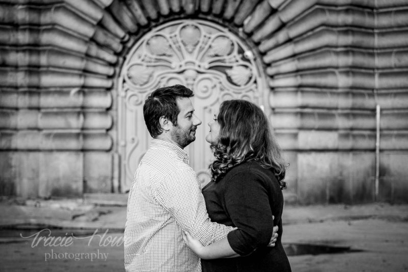 Pont Alexandre III engagement shoot