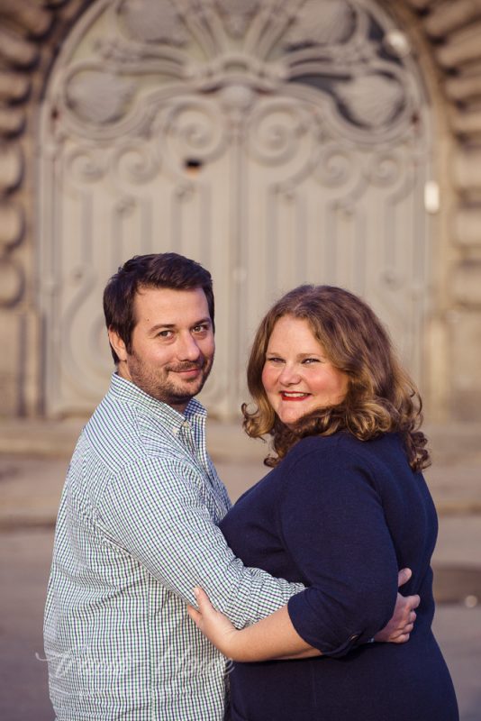 Pont Alexandre III engagement shoot
