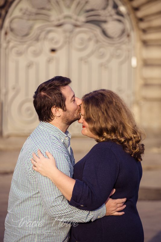 Pont Alexandre III engagement shoot