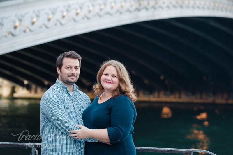 Pont Alexandre III engagement shoot