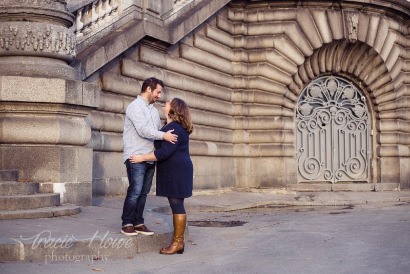 Pont Alexandre III engagement shoot