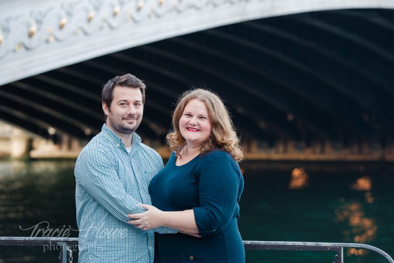 Pont Alexandre III engagement shoot