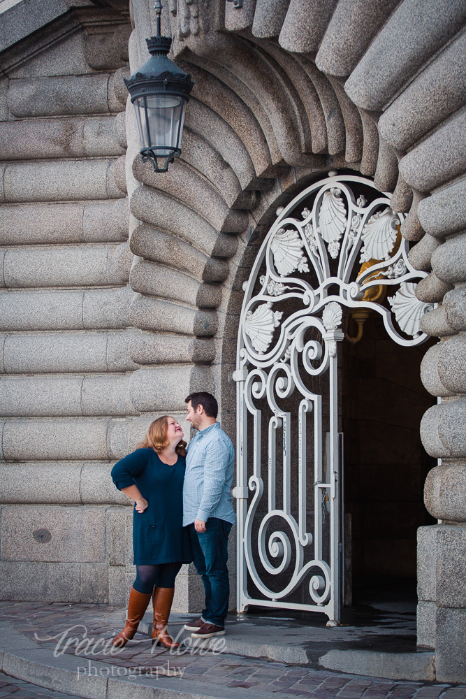 Pont Alexandre III pre-wedding shoot